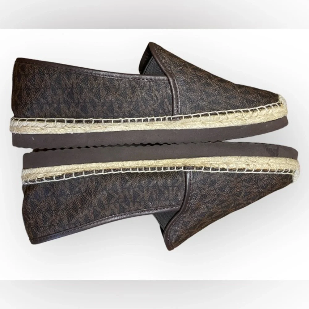 Michael Kors April monogram espadrilles